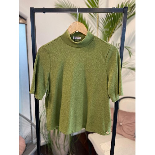 T-shirt Tricô Verde