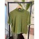 T-shirt Tricô Verde