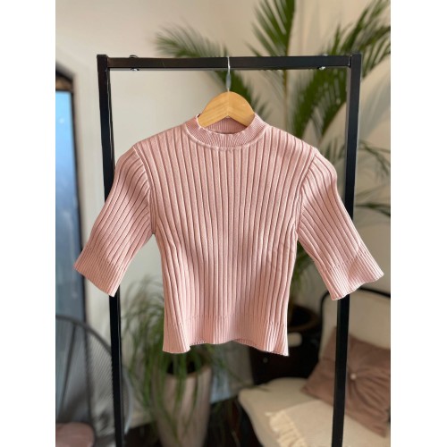 Blusa Basics Soul LE4872 NUDE