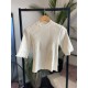 Blusa Basics Soul LE4872 OFF WHITE