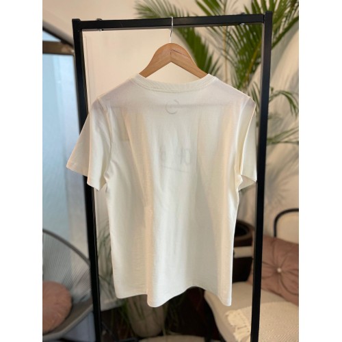 T-shirt Malha Silk OH BOY OFF WHITE